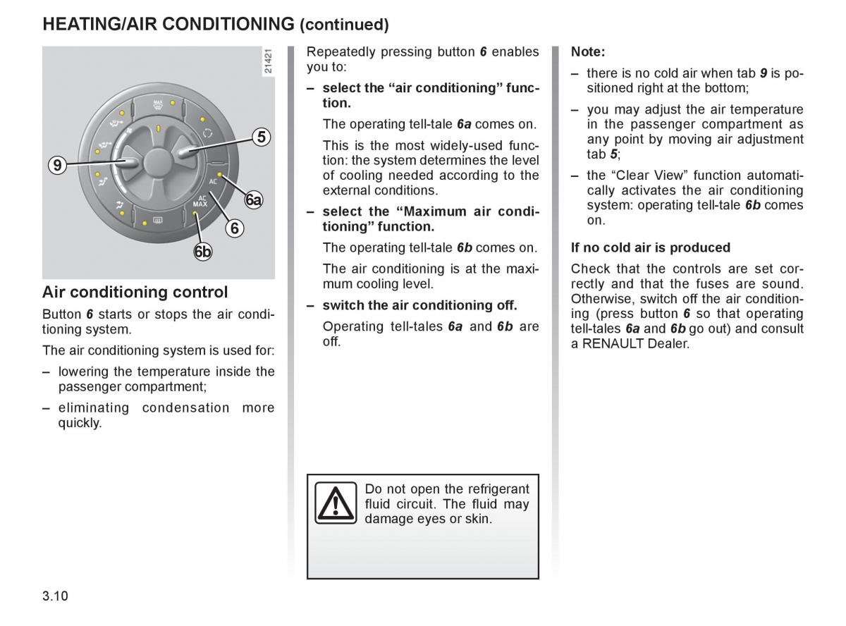 Renault Espace IV 4 owners manual / page 137