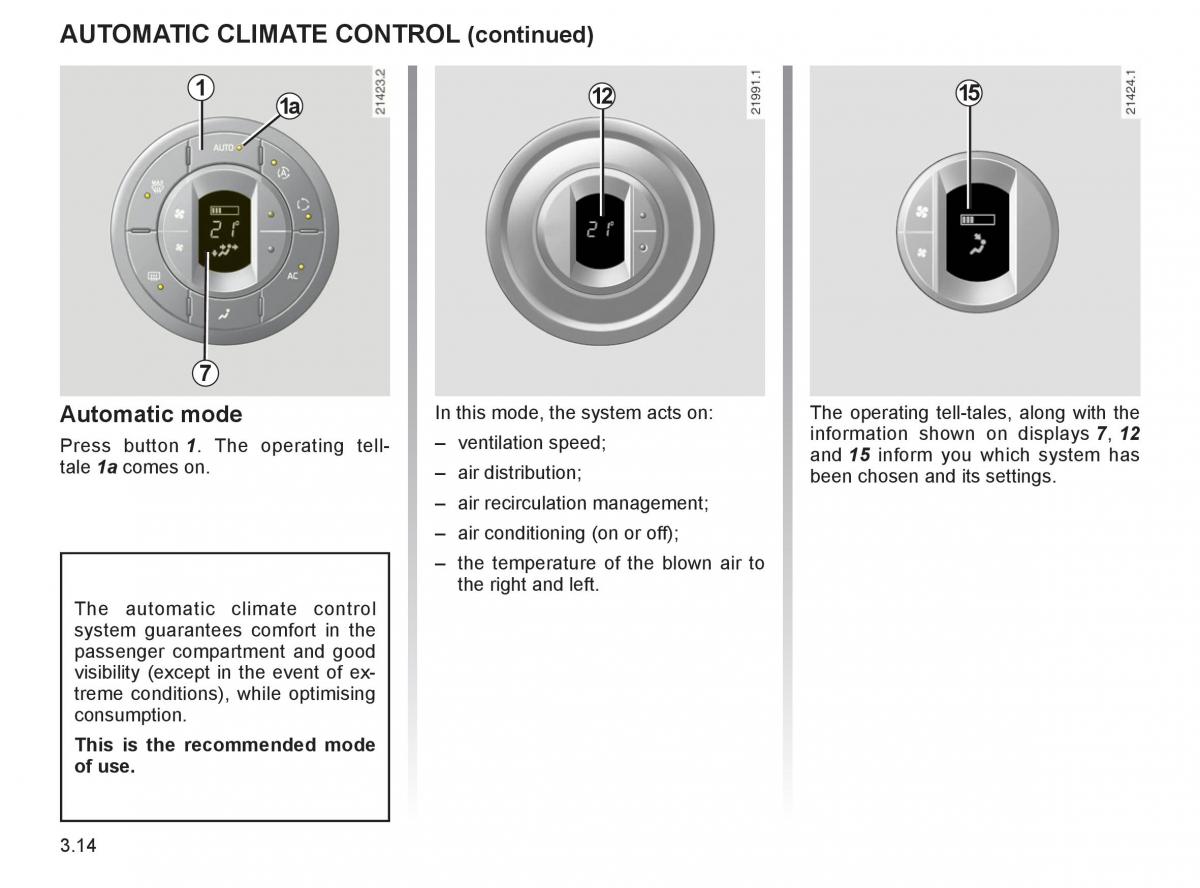 Renault Espace IV 4 owners manual / page 141