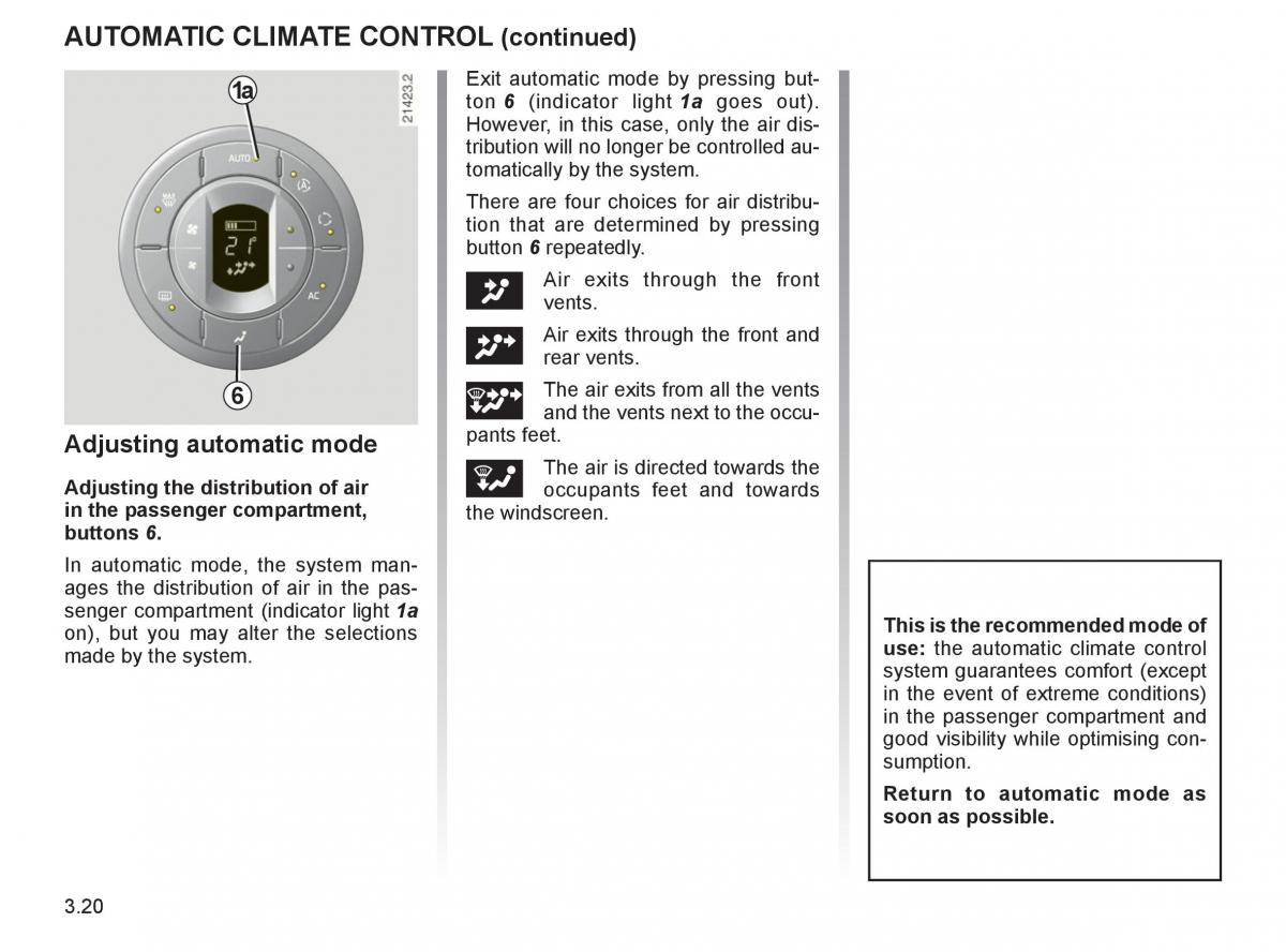 Renault Espace IV 4 owners manual / page 147