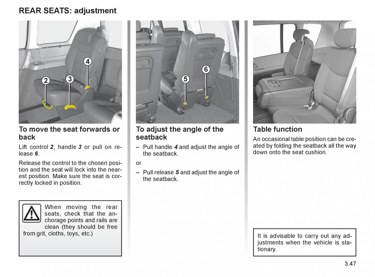 Renault Espace IV 4 owners manual / page 174