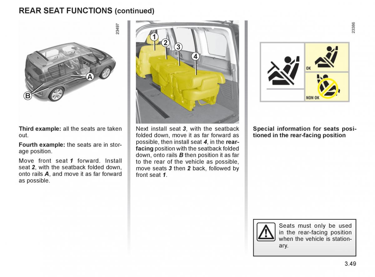 Renault Espace IV 4 owners manual / page 176