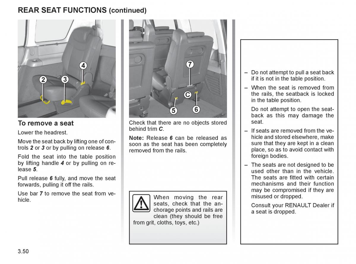 Renault Espace IV 4 owners manual / page 177