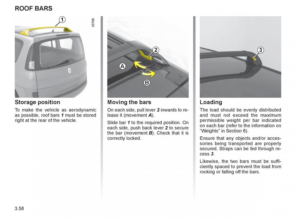 Renault Espace IV 4 owners manual / page 185