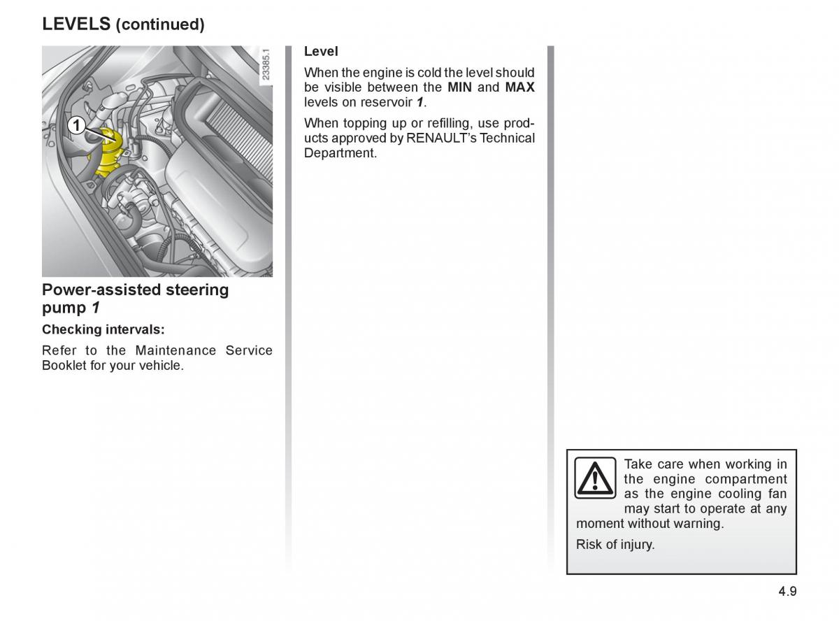 Renault Espace IV 4 owners manual / page 196