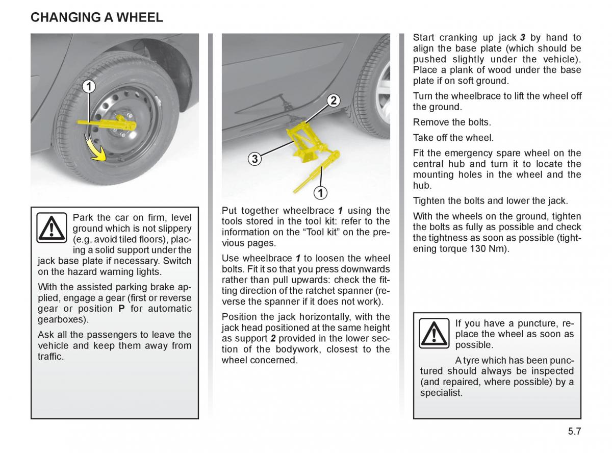 Renault Espace IV 4 owners manual / page 210