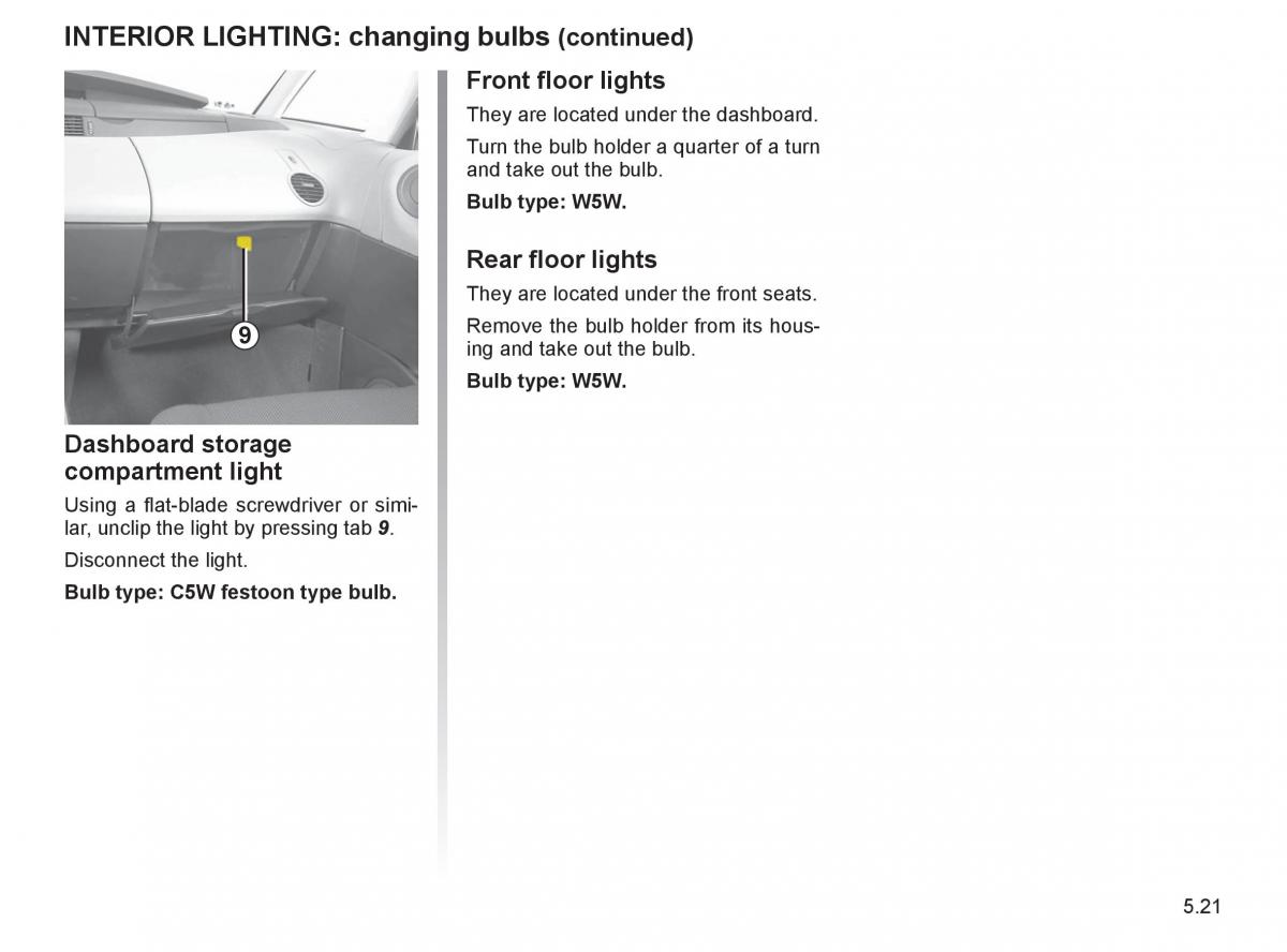 Renault Espace IV 4 owners manual / page 224