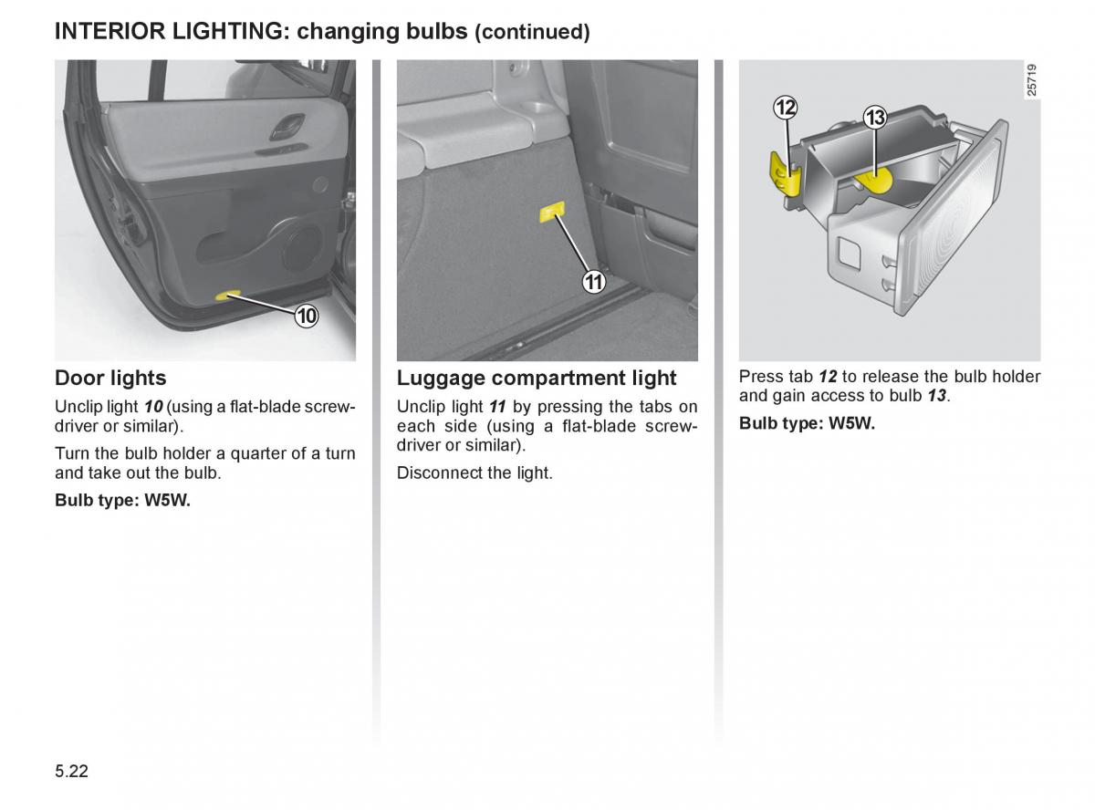 Renault Espace IV 4 owners manual / page 225