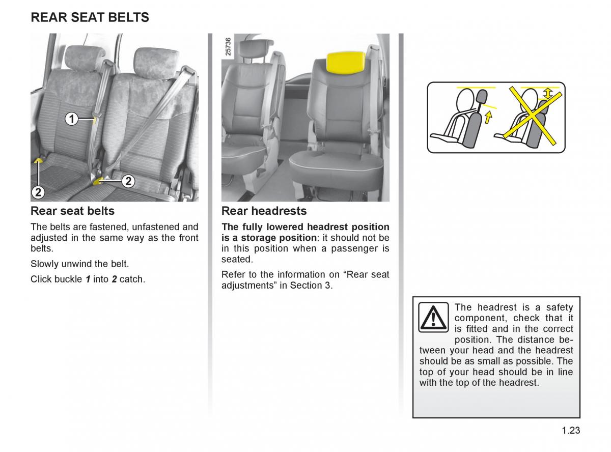 Renault Espace IV 4 owners manual / page 32