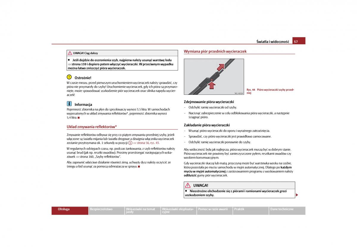 Skoda Roomster instrukcja obslugi / page 59