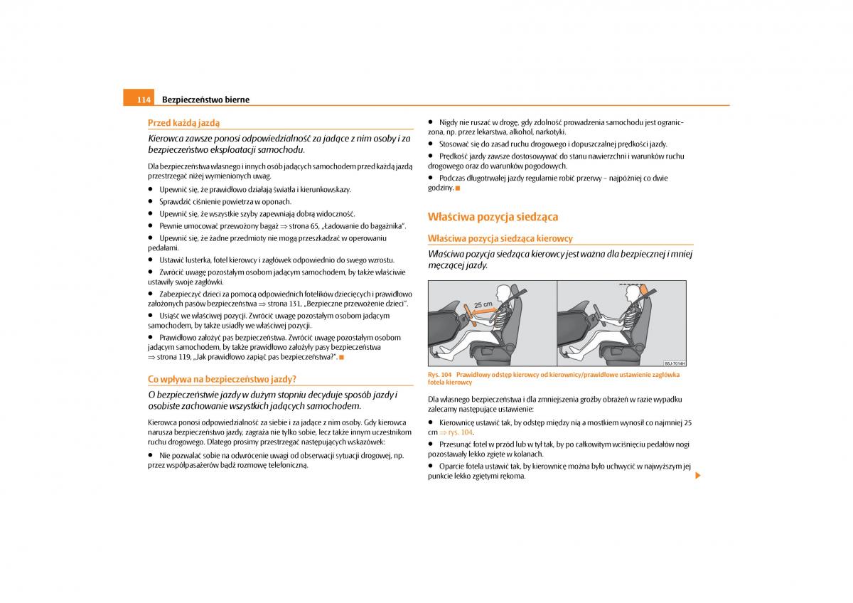 Skoda Roomster instrukcja obslugi / page 116