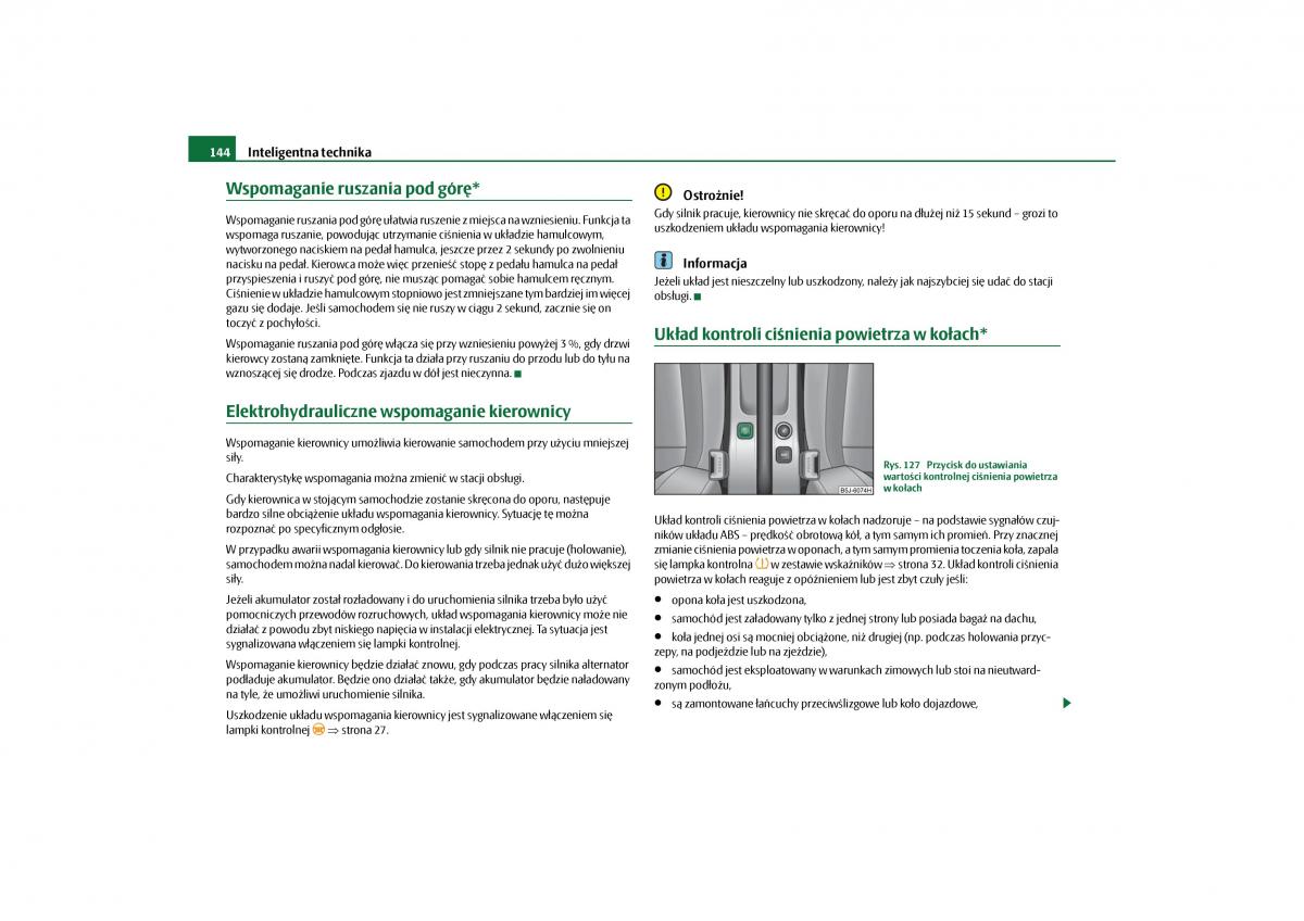 Skoda Roomster instrukcja obslugi / page 146