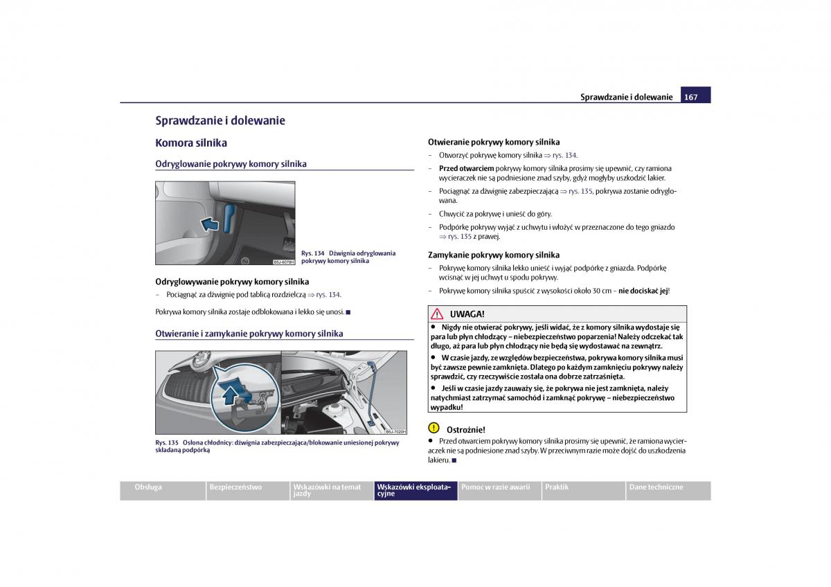 Skoda Roomster instrukcja obslugi / page 169