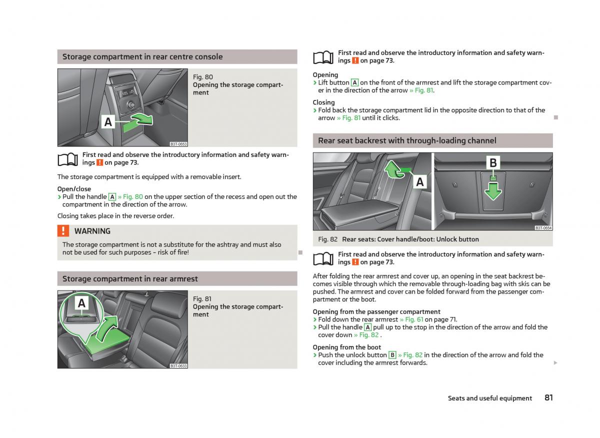 Skoda Superb II 2 owners manual / page 83