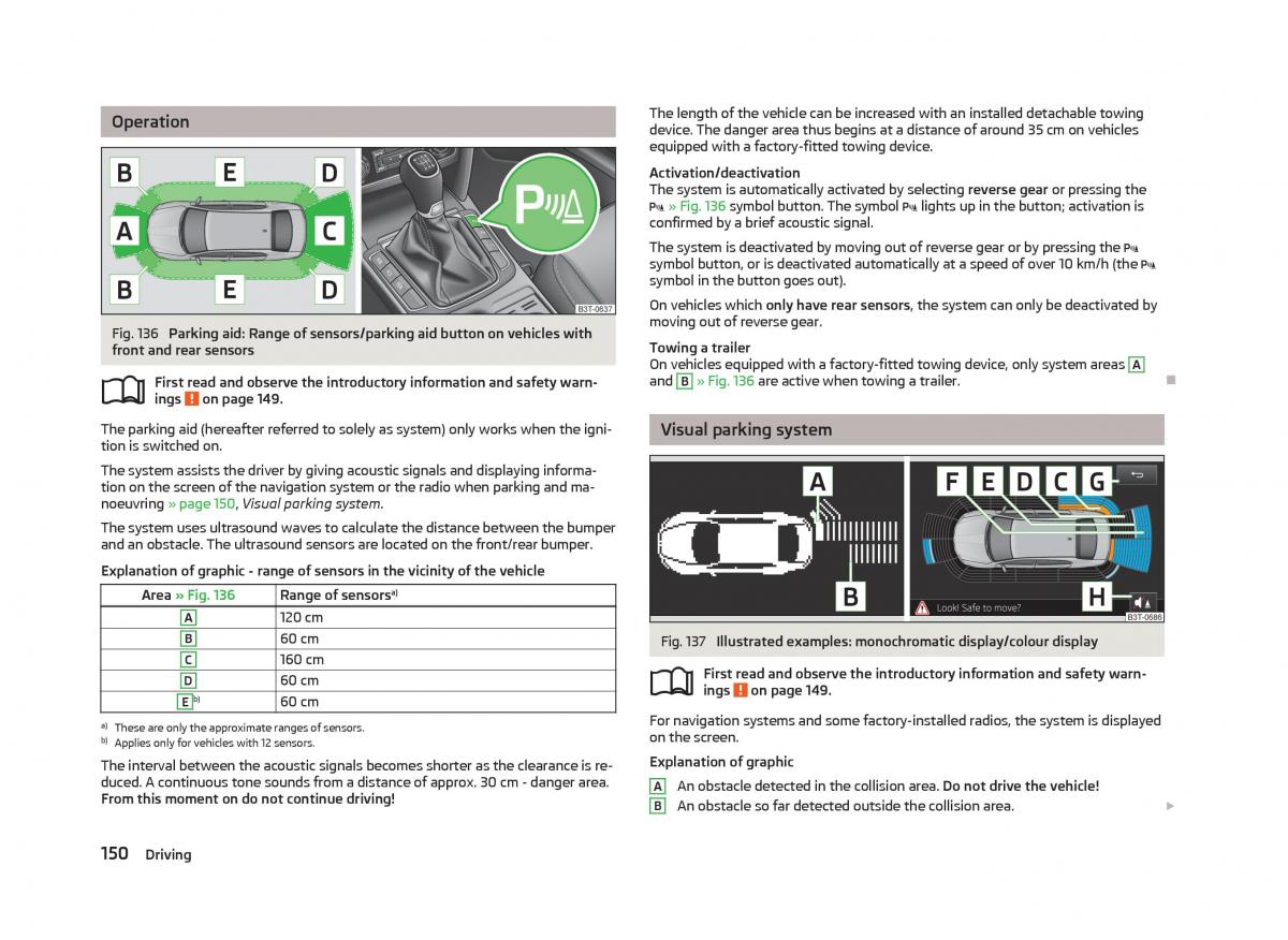 Skoda Superb II 2 owners manual / page 152