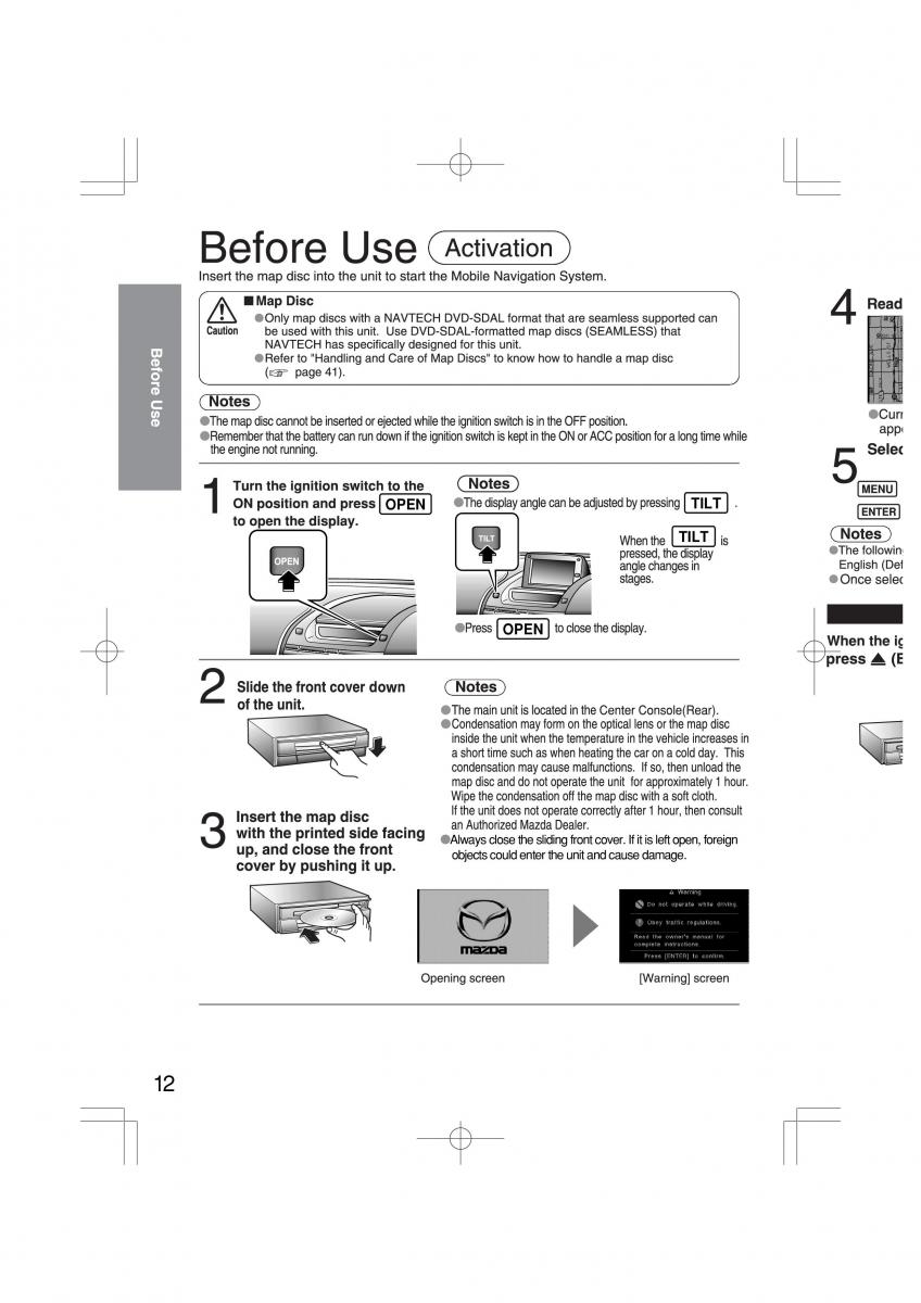 Mazda RX 8 owners manual / page 334