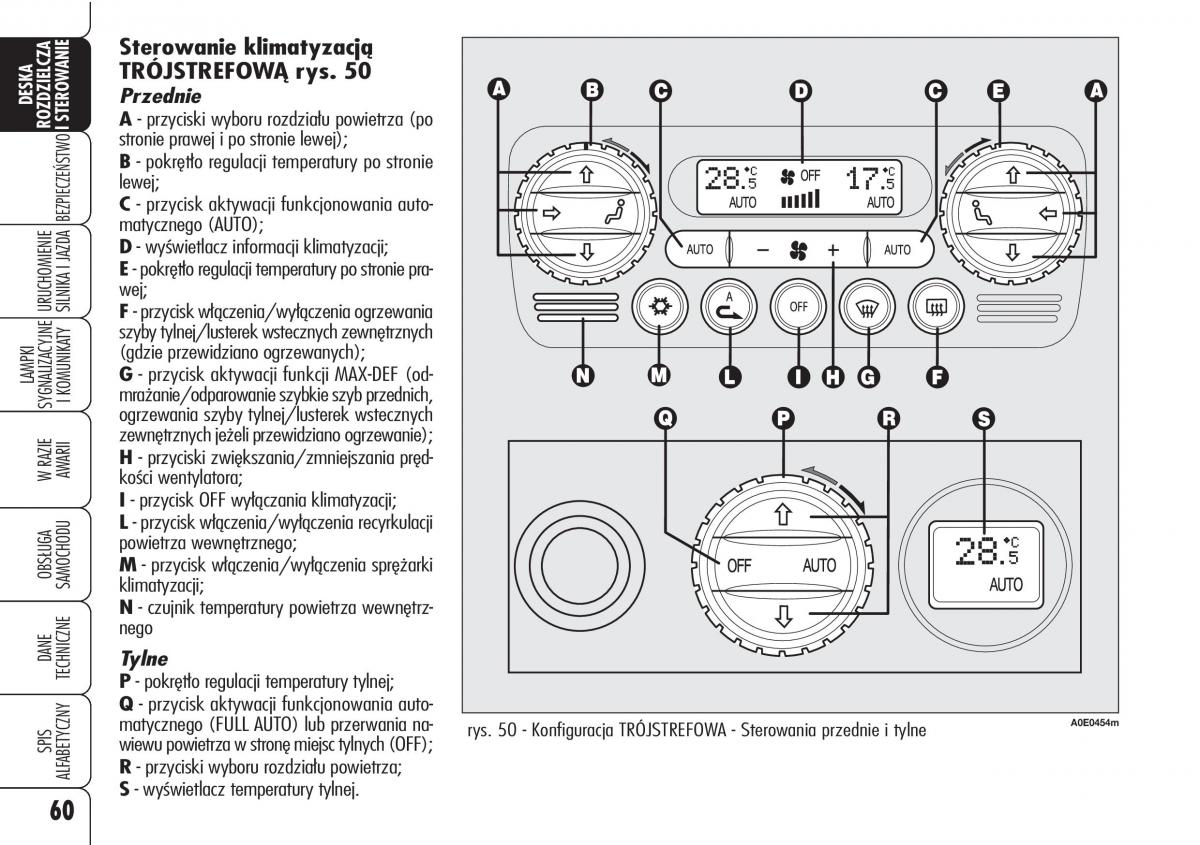 Alfa Romeo 159 instrukcja obslugi / page 62