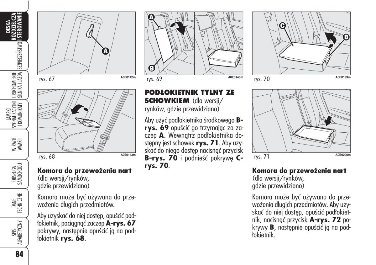 Alfa Romeo 159 instrukcja obslugi / page 86