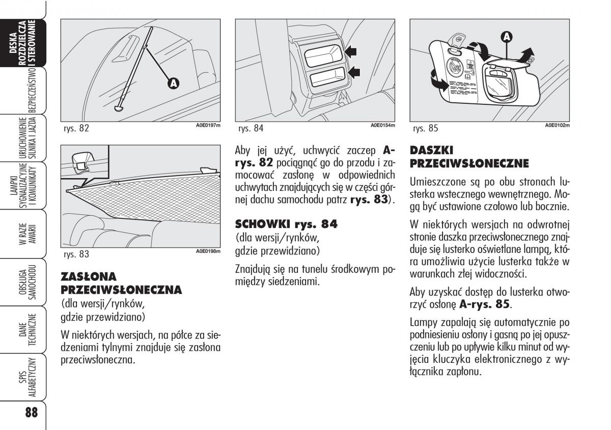 Alfa Romeo 159 instrukcja obslugi / page 90