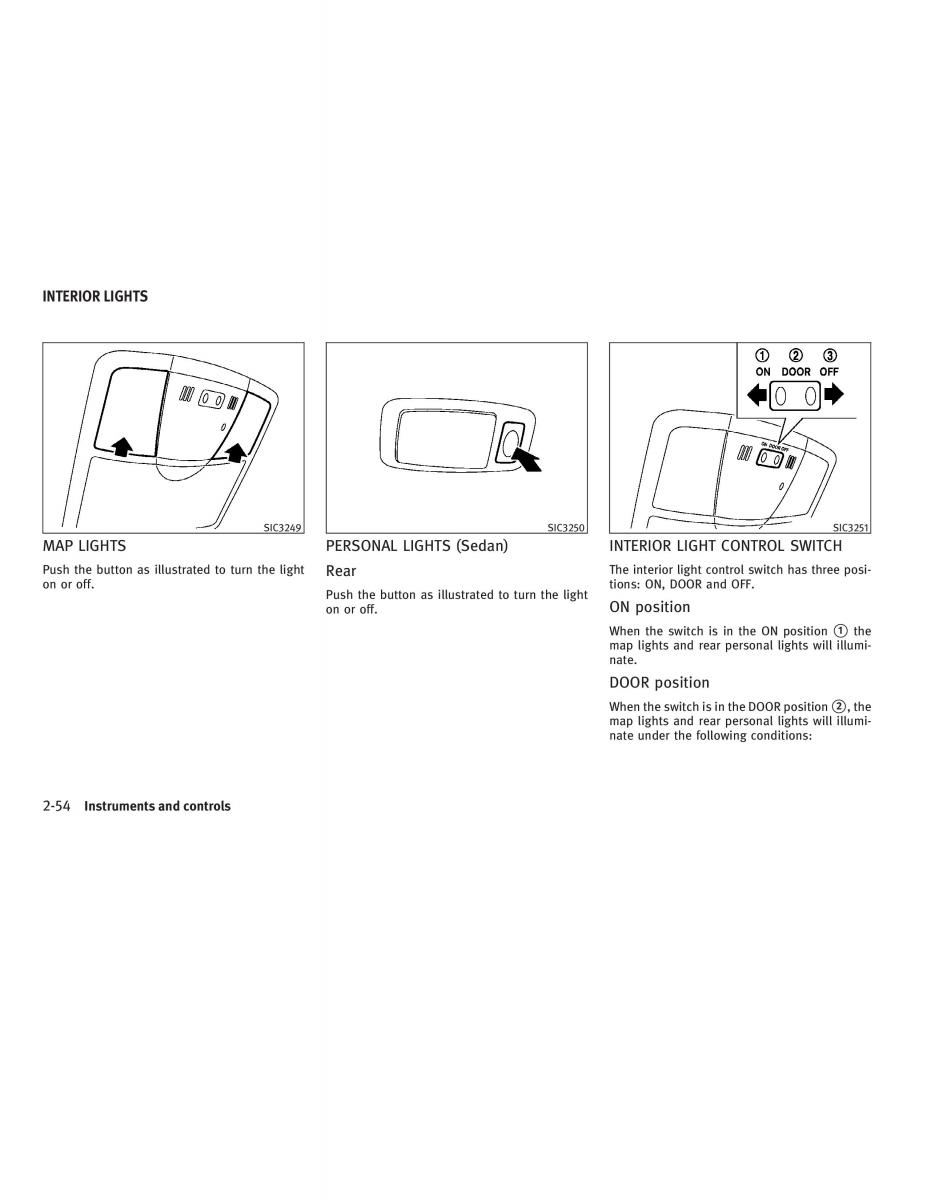 Infiniti G V37 Coupe owners manual / page 128