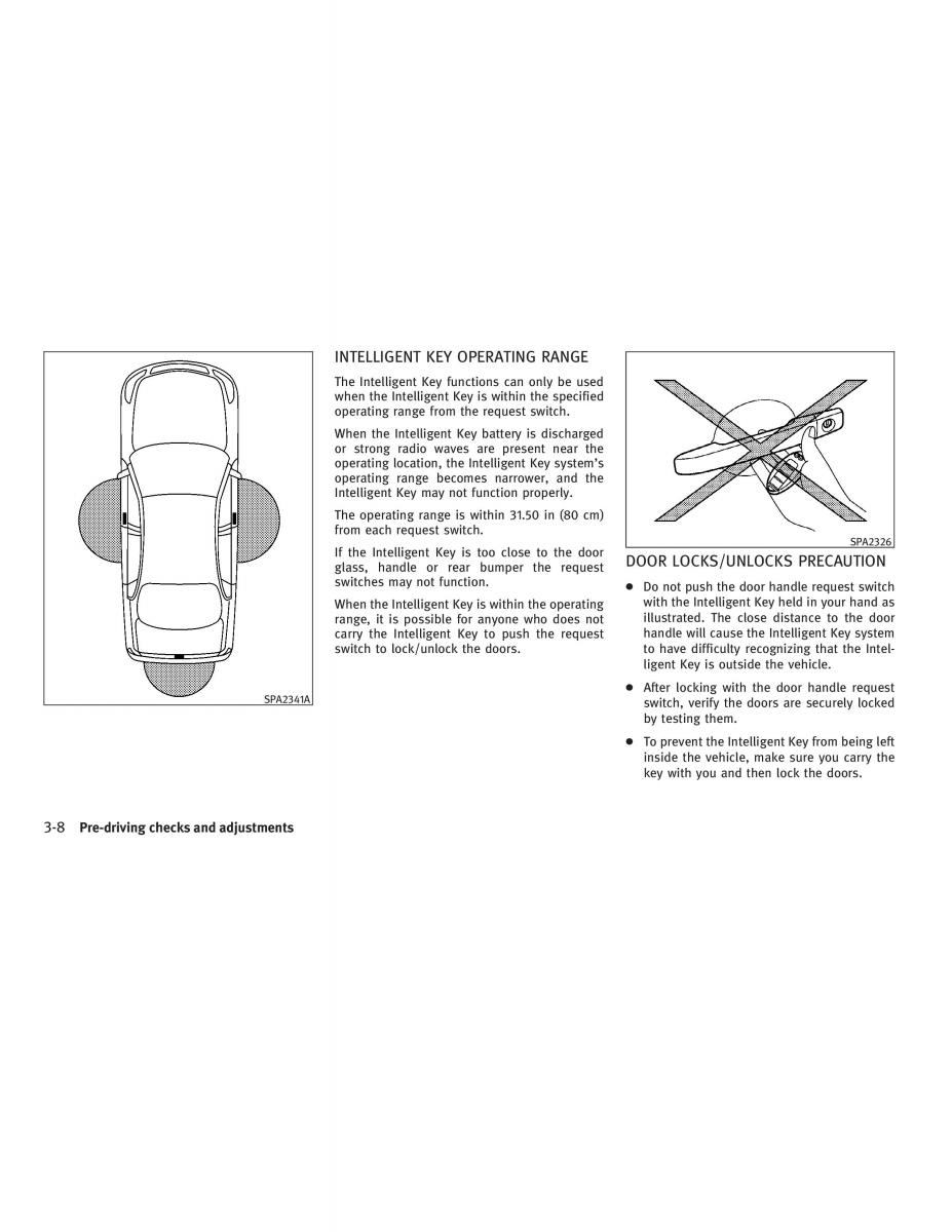 Infiniti G V37 Coupe owners manual / page 142