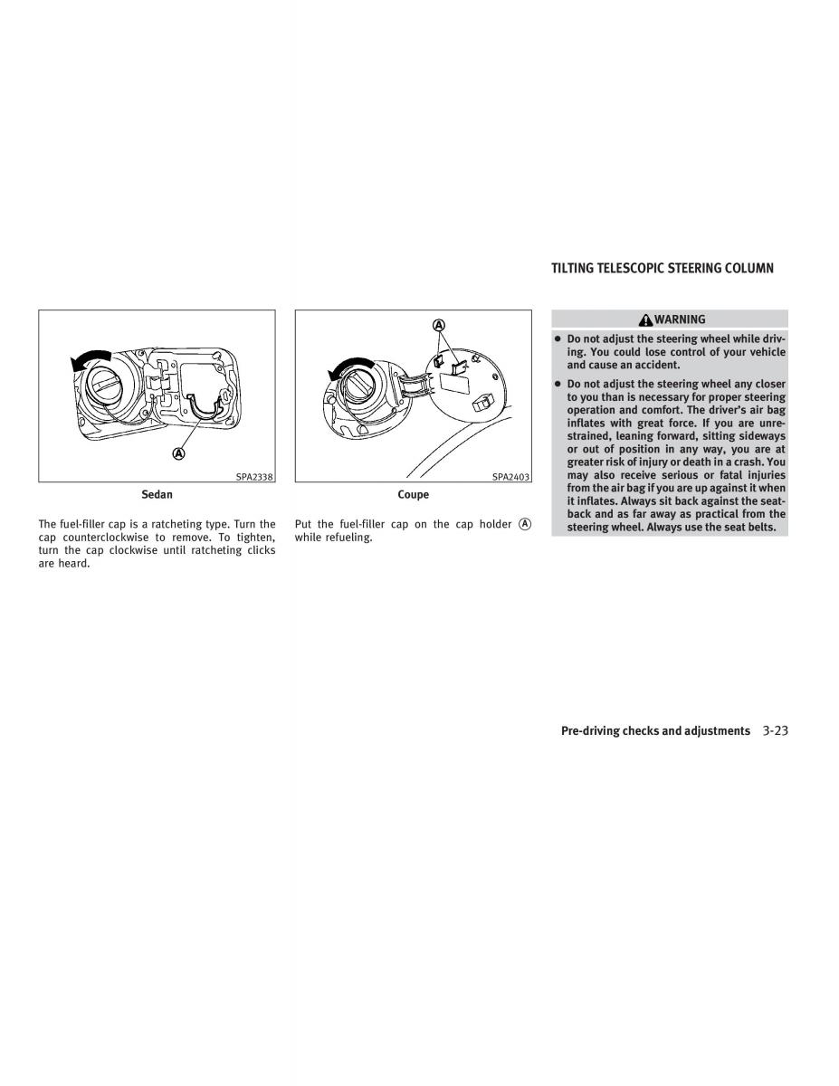 Infiniti G V37 Coupe owners manual / page 157