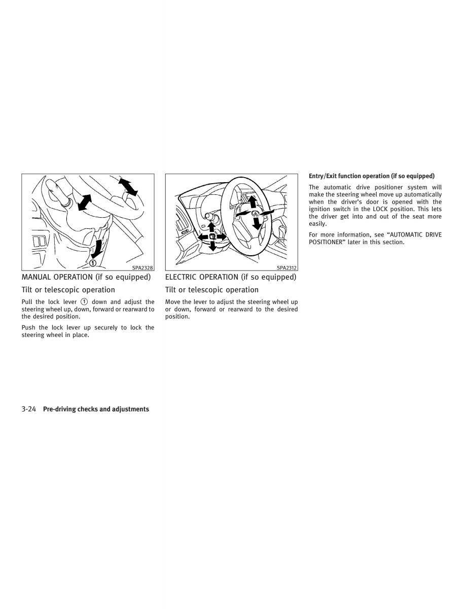 Infiniti G V37 Coupe owners manual / page 158