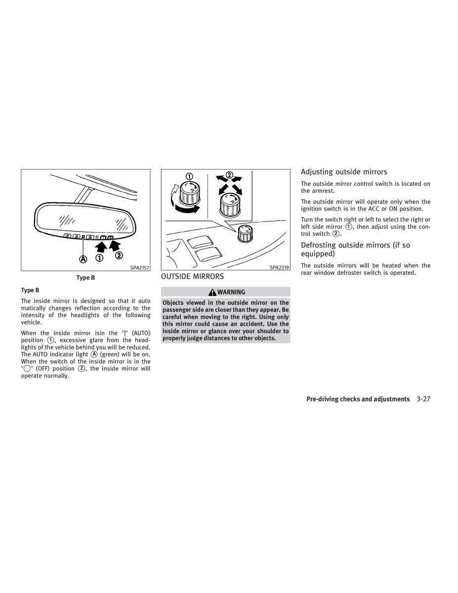 Infiniti G V37 Coupe owners manual / page 161