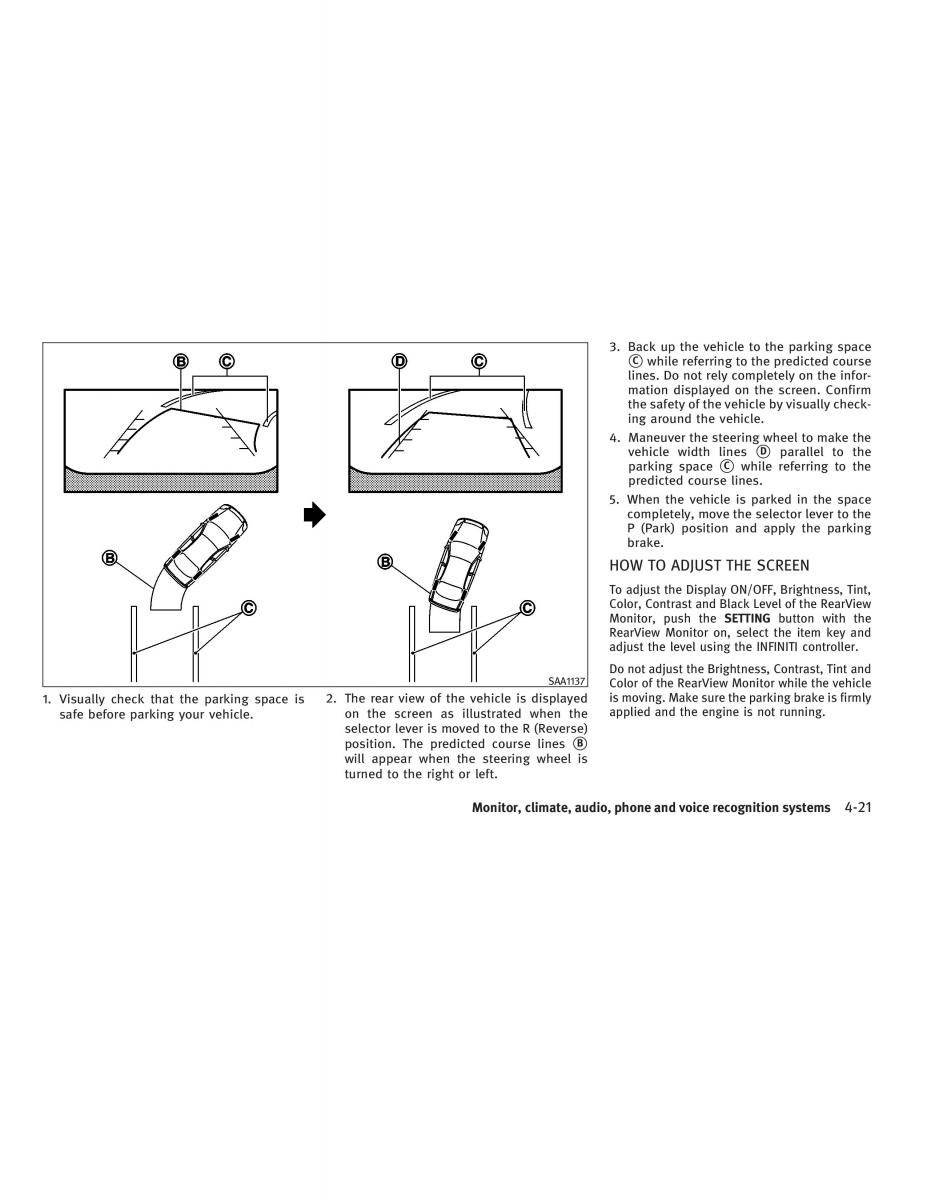 Infiniti G V37 Coupe owners manual / page 189