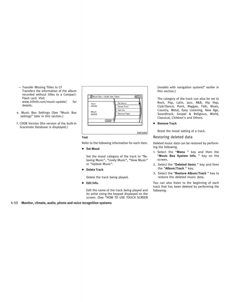 Infiniti G V37 Coupe owners manual / page 218