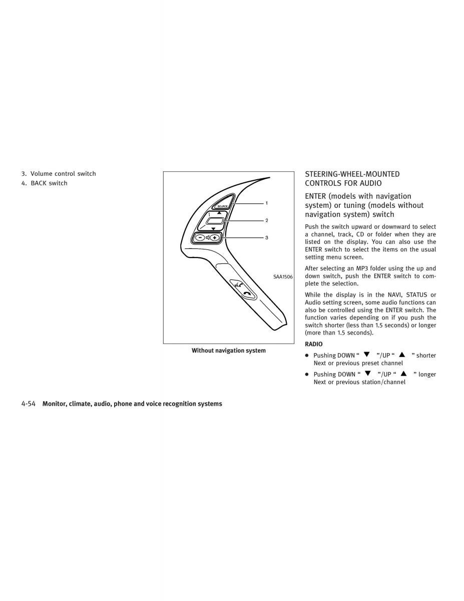 Infiniti G V37 Coupe owners manual / page 222