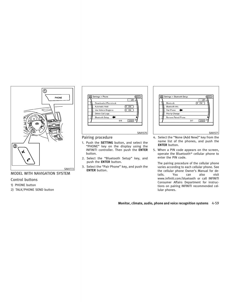 Infiniti G V37 Coupe owners manual / page 227