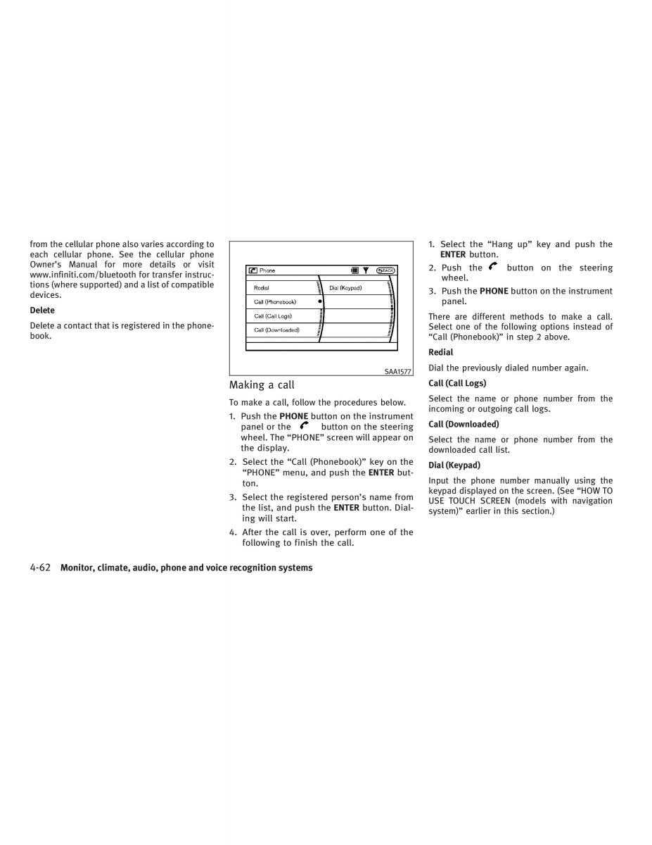 Infiniti G V37 Coupe owners manual / page 230