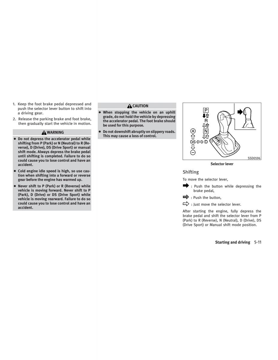 Infiniti G V37 Coupe owners manual / page 271