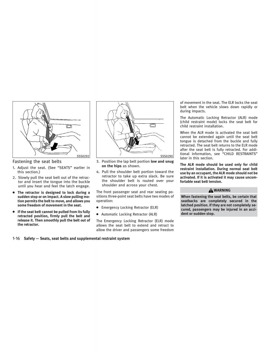 Infiniti G V37 Coupe owners manual / page 34