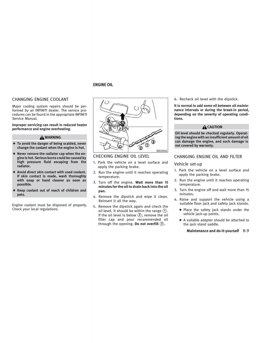 Infiniti G V37 Coupe owners manual / page 347