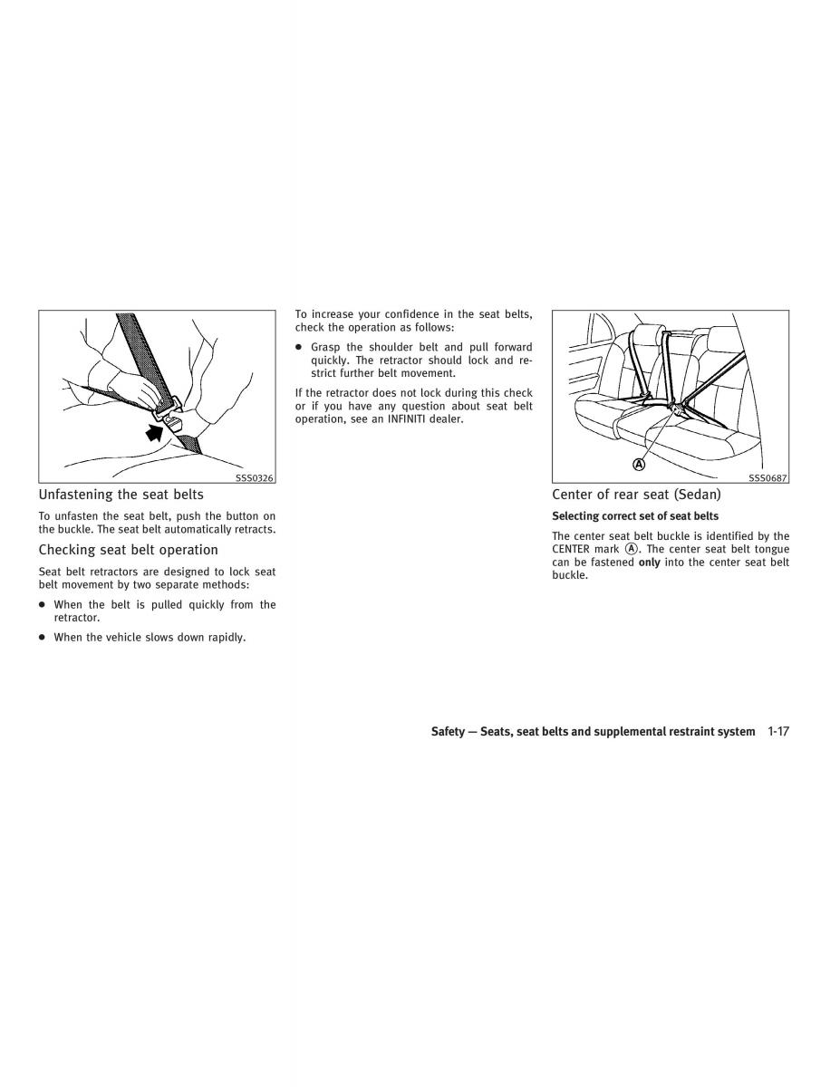 Infiniti G V37 Coupe owners manual / page 35