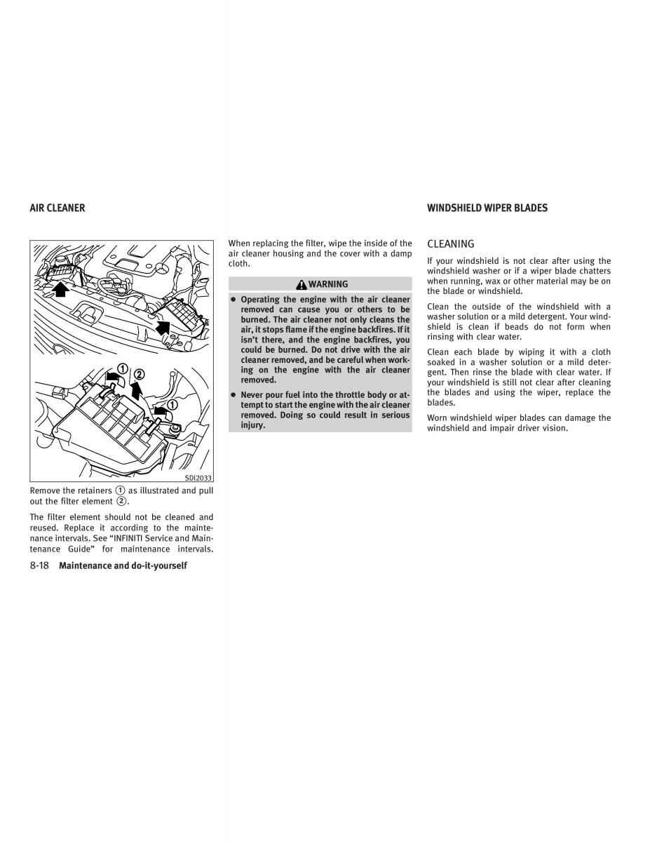 Infiniti G V37 Coupe owners manual / page 356