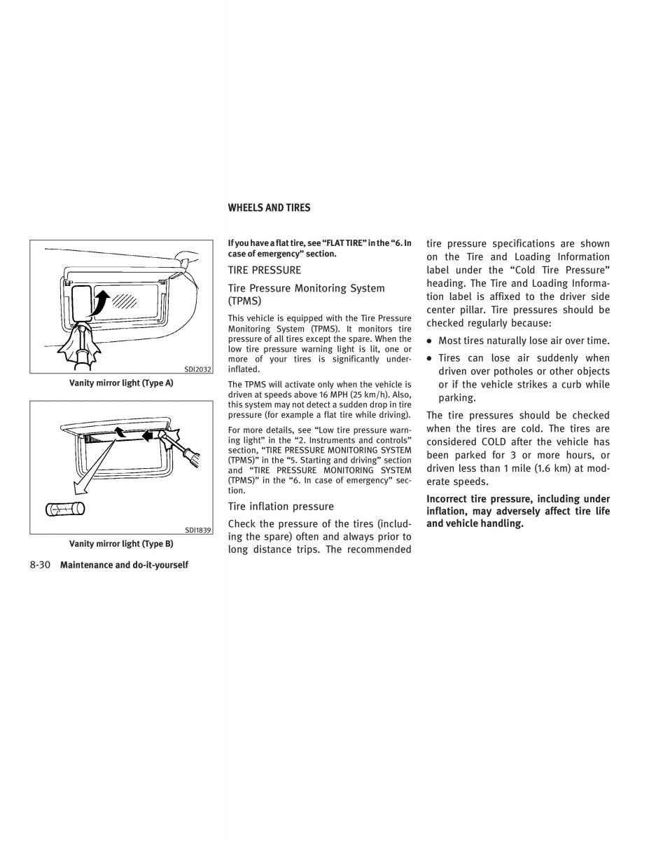 Infiniti G V37 Coupe owners manual / page 368