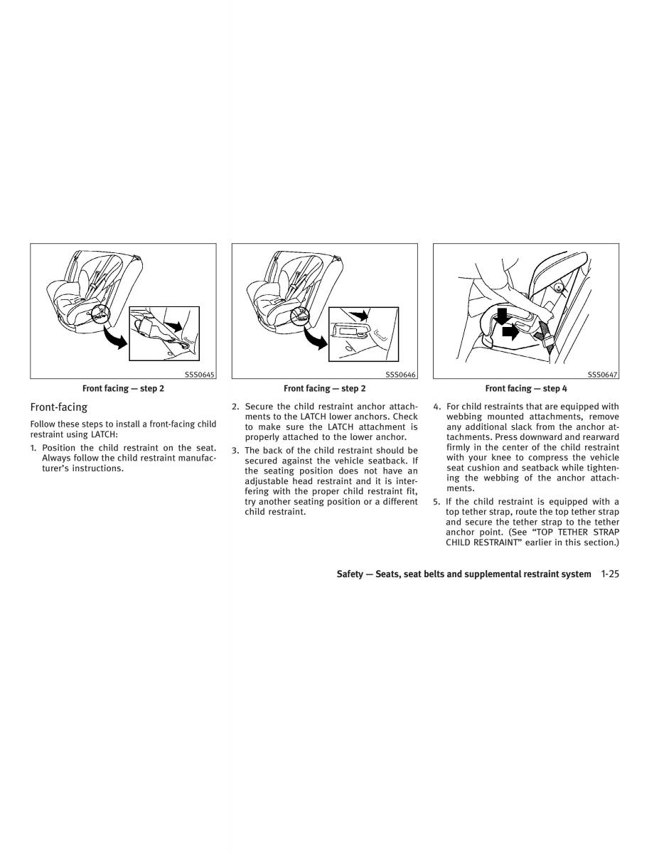 Infiniti G V37 Coupe owners manual / page 43