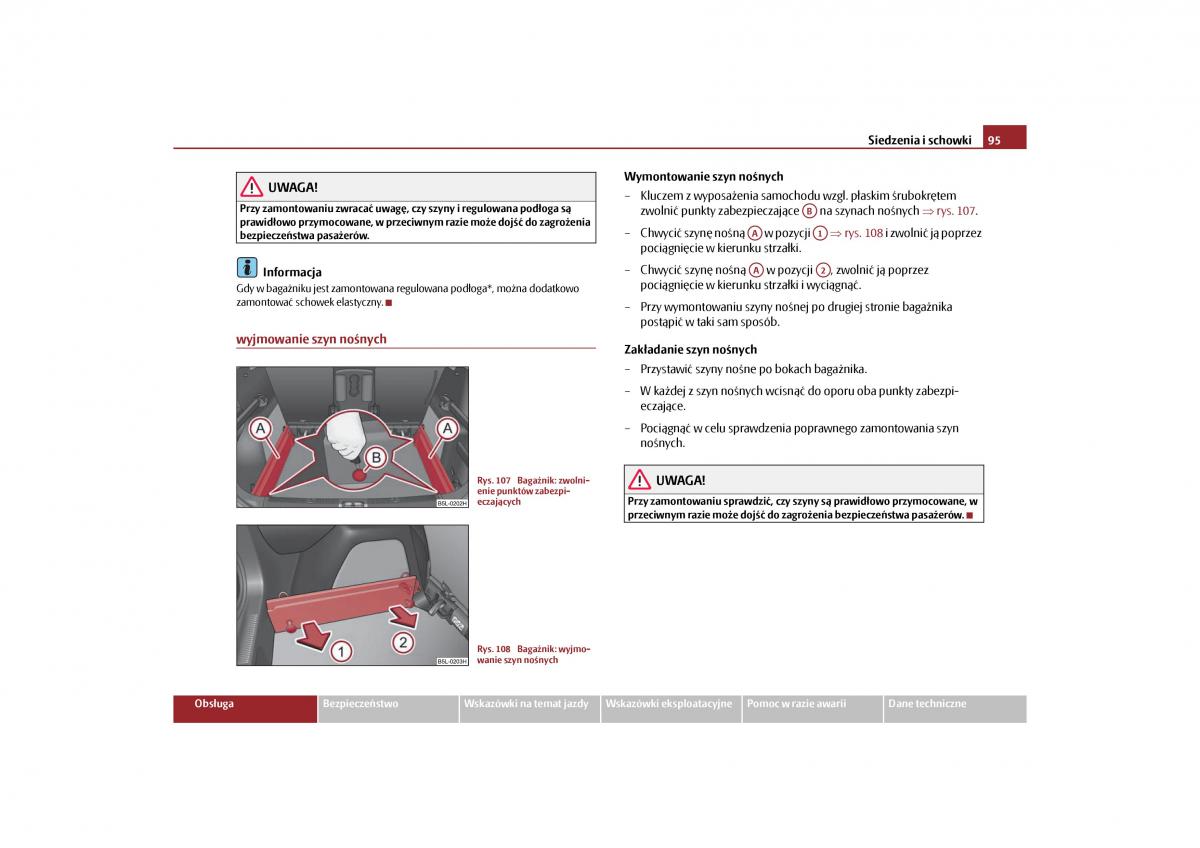 Skoda Yeti instrukcja obslugi / page 97