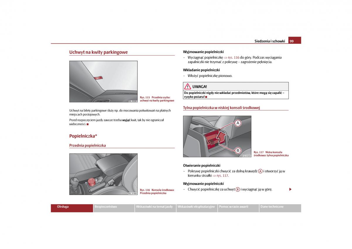 Skoda Yeti instrukcja obslugi / page 101