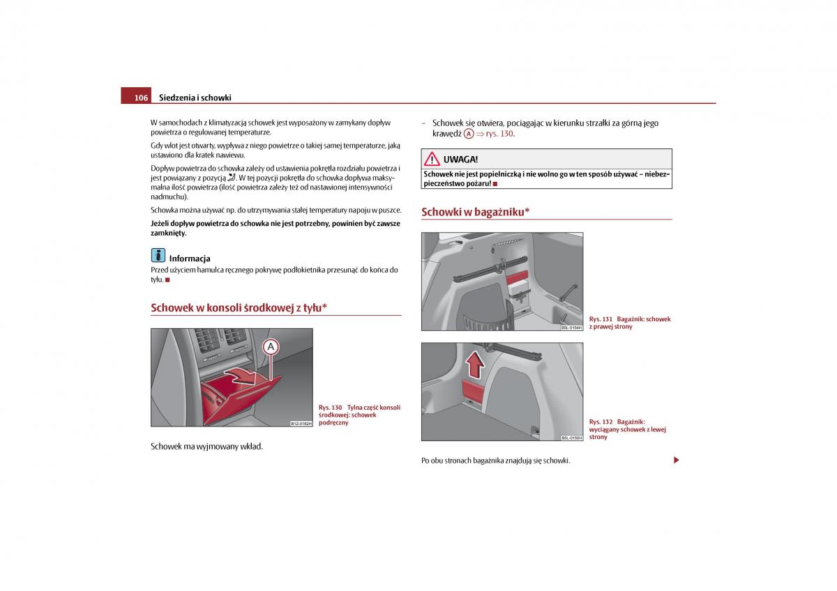 Skoda Yeti instrukcja obslugi / page 108