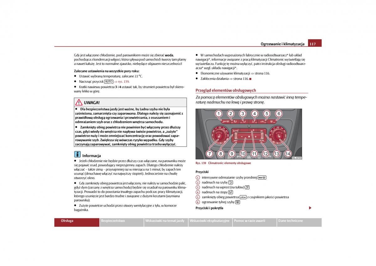 Skoda Yeti instrukcja obslugi / page 119