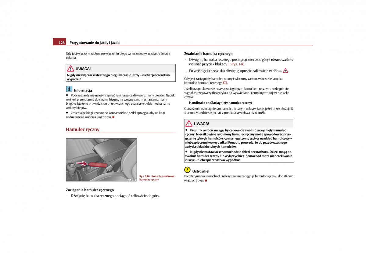 Skoda Yeti instrukcja obslugi / page 130