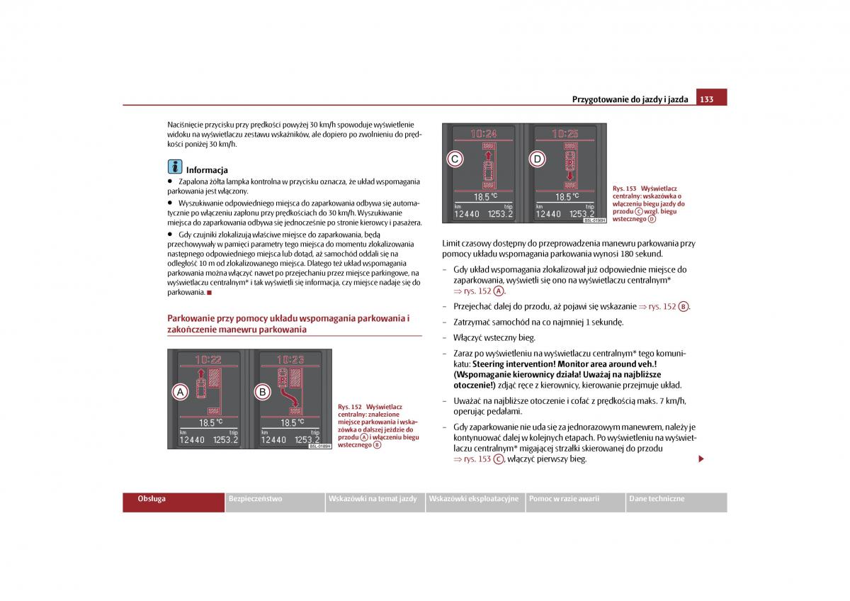 Skoda Yeti instrukcja obslugi / page 135