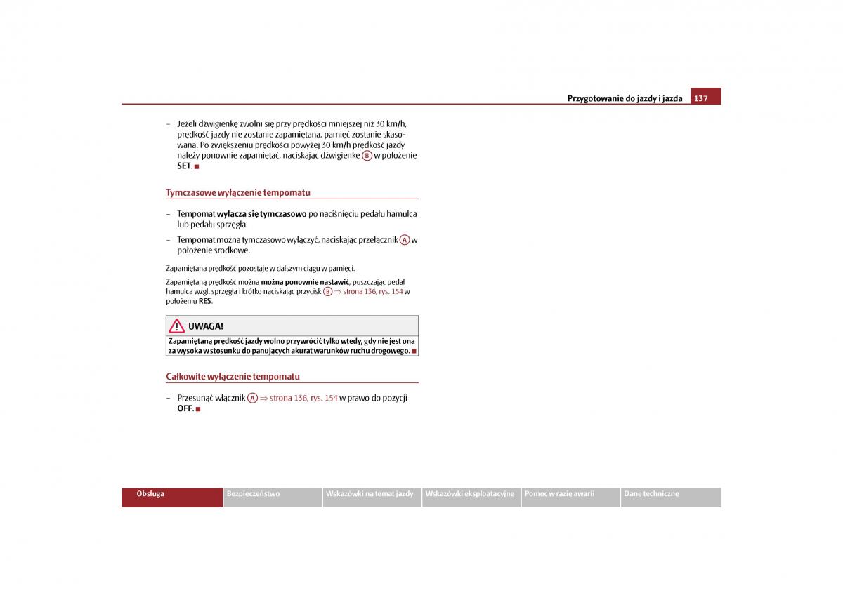 Skoda Yeti instrukcja obslugi / page 139