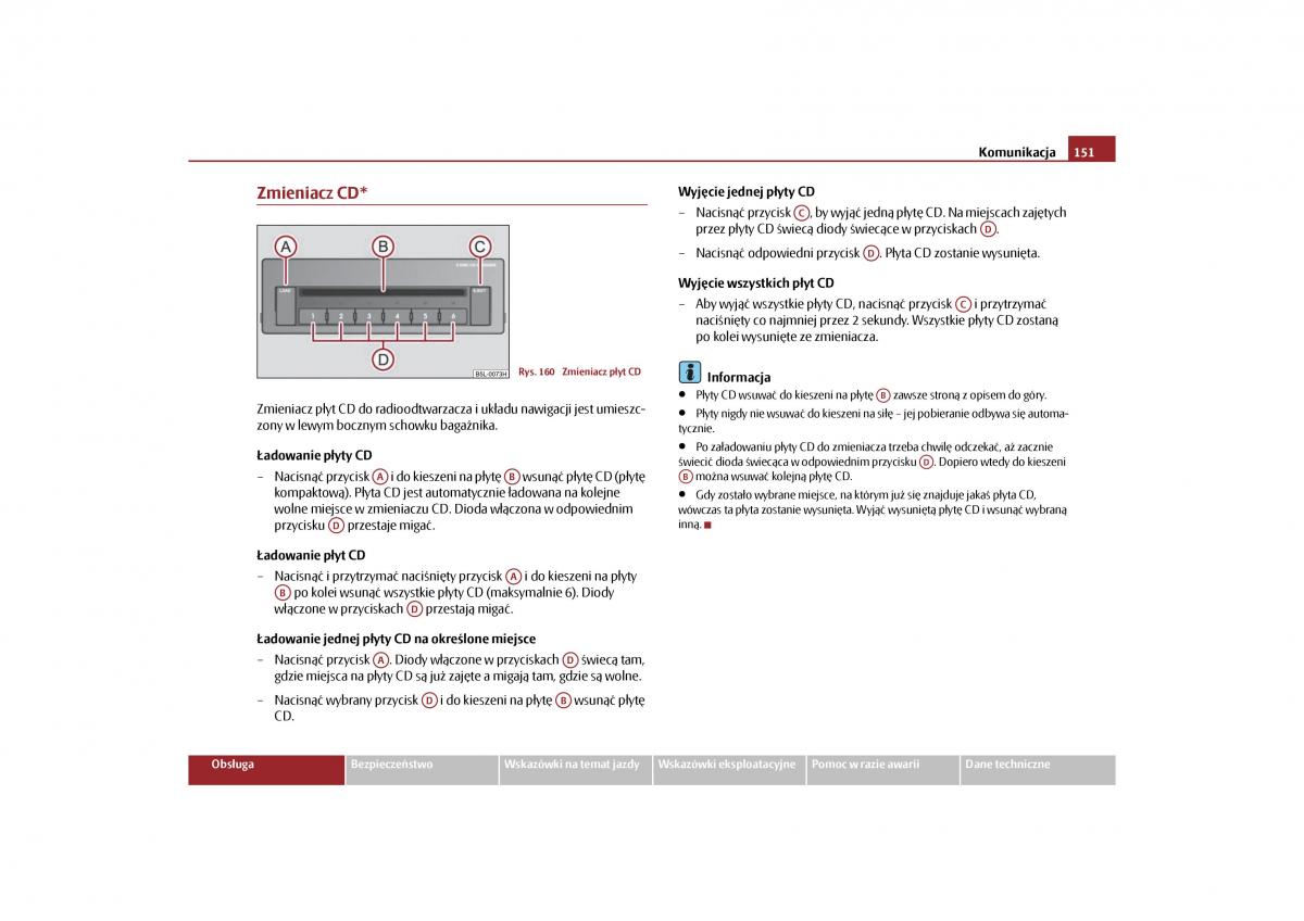 Skoda Yeti instrukcja obslugi / page 153