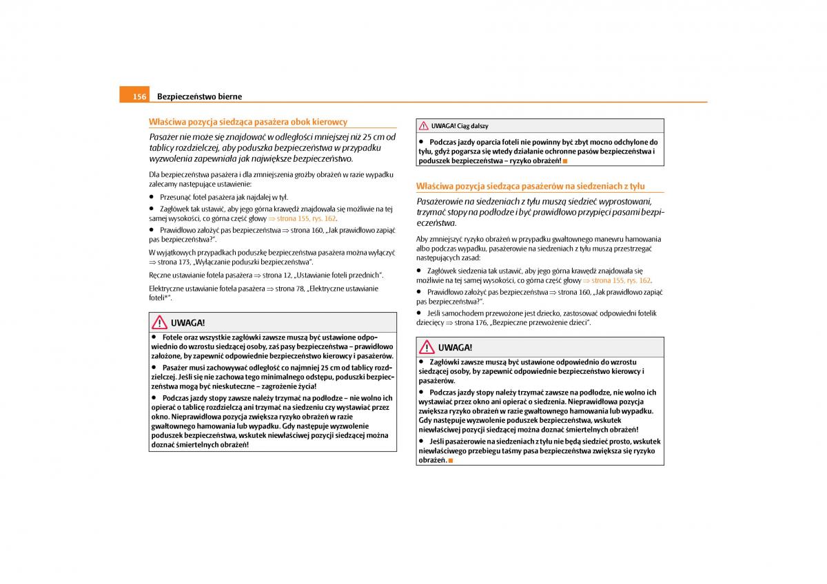 Skoda Yeti instrukcja obslugi / page 158