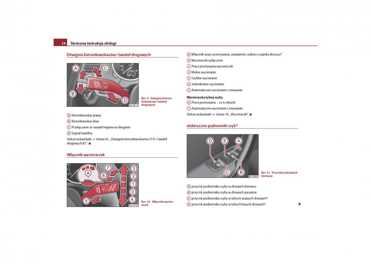 manual  Skoda Yeti instrukcja / page 16