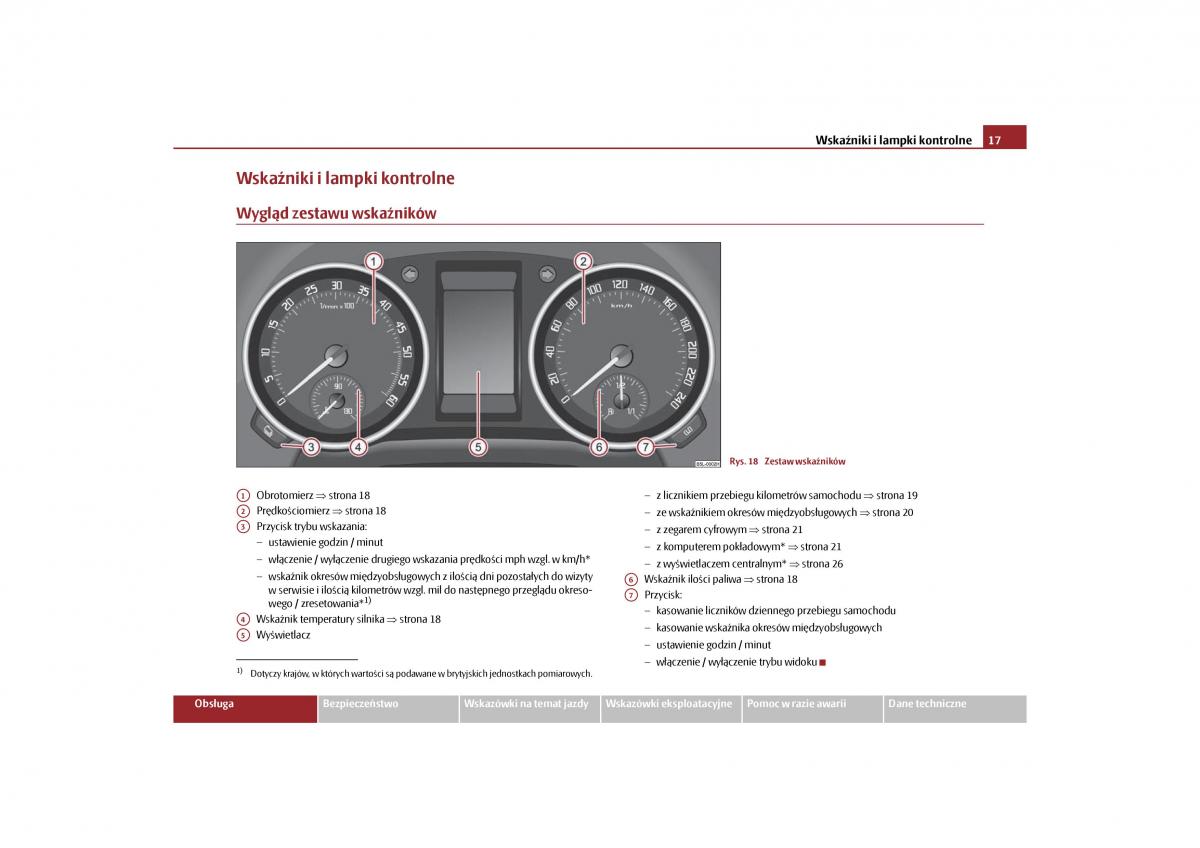 Skoda Yeti instrukcja obslugi / page 19